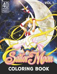 Character designs for the new anime! Sailor Moon Coloring Book Vol1 Interesting Coloring Book With 40 Images Of Your Favorite Sailor Moon Characters By Bbt Coloring Book