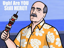 An essential component of a good stakeout!! Another week gone by and we are  closer to the series finale of Archer and guys I don't know about you but I  am so