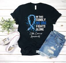 Excited To Share The Latest Addition To My Etsy Shop In This Family No One Fights Alone Shirt Cancer Awareness Shirts Cancer Support Shirts Awareness Shirt