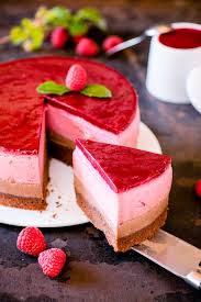 Leckeres rezept mit echtem pistazienmus und besten himbeeren. Himbeer Balsamico Mousse Torte Mann Backt