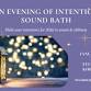 An Evening of Intention Sound Bath event in Kirkland, WA