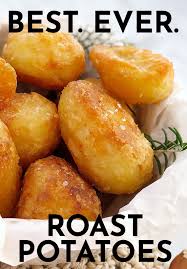 Crispy Roast Potatoes Recipes Food Vegetable Recipes