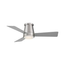 Low profile led indoor fresh white ceiling fan with universal remote. Hug Indoor And Outdoor 3 Blade Smart Compatible Flush Mount Ceiling Fan 44in With 3000k Led