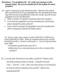 Algebra Practice Test