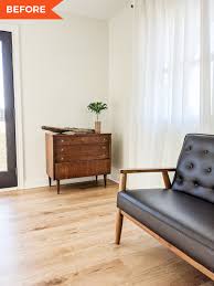 Before And After Simple Mid Century Modern Bedroom Makeover Merriment Design