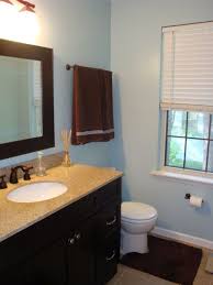 Amazing gallery of interior design and decorating ideas of blue and brown bathroom in bathrooms by elite interior designers. Blue And Brown Bathroom Decor Novocom Top