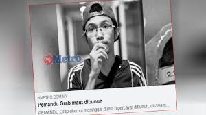 Innalillahiwainnailahirojiun salam takziah kepada pemandu grab yang mati dibunuh di selayang dengar kata trip last dia bawak mapren aka. Update Kenapa Dia Diperlakukan Begitu