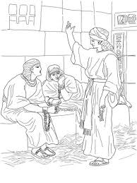 Joseph In Prison Coloring Page Bible Coloring Coloring Pages Bible Coloring Pages