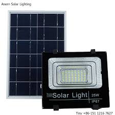 Anern Solar Flood Light With Solar Panel Ip65 Waterproof Solar Lights Solar Flood Lights Solar Wall Lights