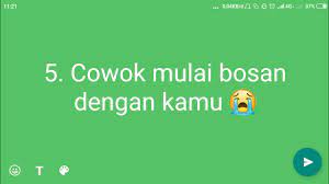 We did not find results for: 5 Tanda Cowok Mulai Bosan Dengan Kamu Youtube