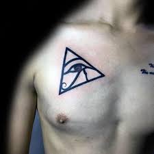 The eye of horus is a very powerful symbol to have by your side when you want to rise above someone who cut you down. Triangle Eye Of Horus Tattoo Novocom Top