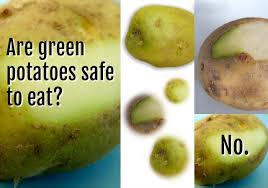 Are Green Potatoes Safe To Eat