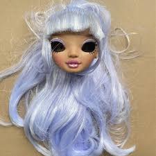 Cabezas de muñecas arcoíris coloridas, ojos brillantes, Original, Ojos de  repuesto, bolas, manos, piezas de bricolaje de alta calidad