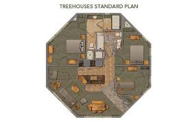 Disney Treehouse Villas Floor Plan Michael Treehouse Villas Disney Treehouse Villas Tree House