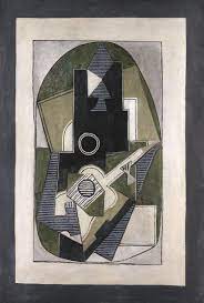 Picasso seine 1914 metall gab gitarre zum museum of modern art im jahr 1971. Online Collection Hamburger Kunsthalle