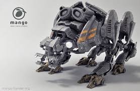 Free 3d assets for blender. Quadbot Free 3d Model