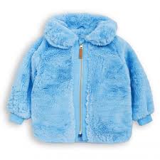 Mini Rodini Faux Fur Jacket Light Blue Baby Fur Jackets Baby Outerwear Fur Jacket