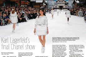 Are you searching for zip png images or vector? Karl Lagerfeld S Final Chanel Show Pressreader