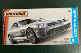 Boxed Matchbox 29 Mercedes Benz Slr Mclaren Silver Coupe Car Mercedes Benz Benz Matchbox