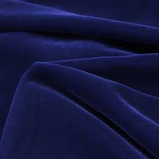 Softness is the key to this matchup. Fairvel Royal Ink Blue Micro Velvet Fabric Onlinefabricstore
