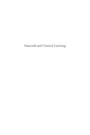 Statecraft and Classical Learning