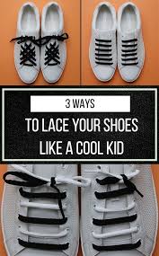 Browse the latest trends and textures in this season's colour palette. 3 Unexpected And Easy Ways To Tie Your Shoes Shoe Lace Patterns Shoe Lace Tying Techniques Shoe Laces