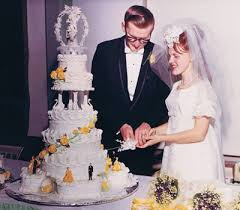Wedding cakes | the wedding pinn. Retro Cookbook Recipes I M Back And There S 1960s Wedding Cakes To Share