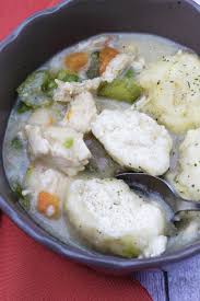Add broth, water, chicken breast pieces, frozen peas and carrots, pepper, salt, and ground thyme. Easy Gluten Free Chicken And Dumplings Margin Making Mom