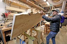 Ian Cooper Runs A Custom Cabinet And Furniture Shop Cooper Woodworks At Pelington Village Greg Gilbert The Seat Custom Cabinets Recycler South Lake Union