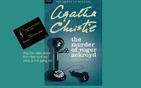 He knew the woman he loved had poisoned her first husband. Book Report The Murder Of Roger Ackroyd By Sahar Zandinia