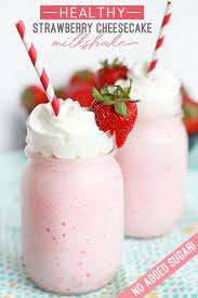 Healthy Strawberry Cheesecake Milkshake The Many Little Joys Recipe Healthy Strawberry Milkshake Recipes Healthy Milkshake Recipes