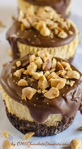 Mini Chocolate Peanut Butter Cheesecakes Recipe Peanut Butter Desserts Peanut Butter Recipes Desserts