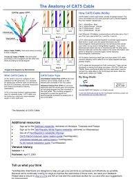 Anatomy Of Cat5 Cable Electrical Connector Equipment