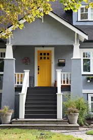 Exterior Painting 4 Things To Know Before Picking A Colour Painted Front Doors Yellow Front Doors House Paint Exterior