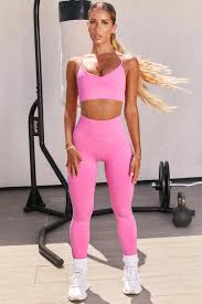 See more ideas about sports hoodies, sports leggings, legging. Empower Seamless V Neck Sports Bra In Pink Bo Tee