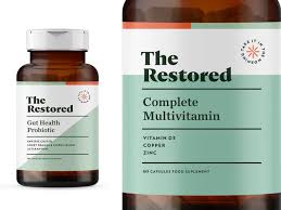 The Restored Pt1 2 Supplements Packaging Packaging Design Inspiration Drinks Packaging Design
