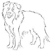 A dog lover's colouring book coloring book canidae computer icons border collie child cc0 Standing Border Collie Coloring Pages Surfnetkids Border Collie Art Border Collie Dog Coloring Page
