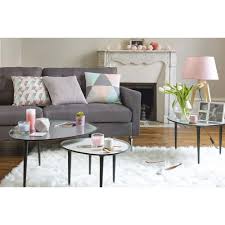 3 Tables Basses Gigognes En Metal L 59 Cm A L 75 Cm Maisons Du Monde Deco Salon Scandinave Idee Deco Salon Idee Decoration Salon