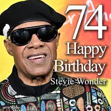 HAPPY 75TH BIRTHDAY TO MR. STEVIE WONDER