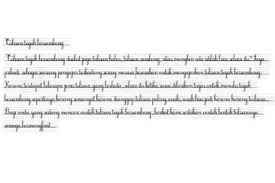 Untuk memberikan kesan formal surat lamaran kerja sebaiknya dibuat menggunakan huruf tegak bersambung. Menulis Huruf Contoh Tulisan Tegak Bersambung Yang Bagus Berbagai Contoh