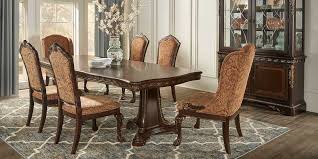 Aylesbury Brown Cherry 7 Pc Rectangle Dining Room Rooms To Go Dining Dining Room Rooms To Go