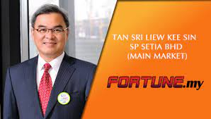 Tan sri liew kee sin daughter : Tan Sri Liew Kee Sin Sp Setia Bhd Main Market Fortune My