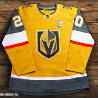 The signature element is a newly developed metallic gold body fabric. Vegas Goes Gold Golden Knights Unveil New Third Jersey Sportslogos Net News