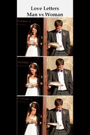 Difference Between Guys And Girls Reading Letters Lol Soooo True Dream Wedding Wedding London Bride