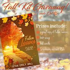 Savings In Seconds Fallen Leaves By Tessa Emily Hall Blog Tour Giveaway Fallen Book Blog Tour Book Swag