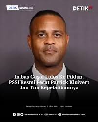 PSSI resmi memecat Patrick Kluivert dan tim kepelatihannya asal Belanda  setelah mereka gagal membawa tim Garuda lolos ke Piala Dunia 2026. Di  timnas senior, Kluivert dibantu oleh beberapa pelatih dari Negeri Kincir