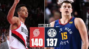 Portland trail blazers live stream online if you are registered member of bet365, the leading online betting company that has streaming coverage for more than 140.000 live sports events with live betting during the year. Trail Blazers Win 4ot Thriller Vs Nuggets To Take 2 1 Series Lead 2019 Nba Playoff Highlights Youtube