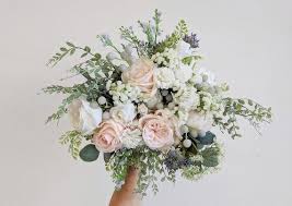 Wedding Bouquet Wedding Flowers Silk Flower Bouquet Silk Flowers Bouquet Flower Bouq In 2020 Wildflower Wedding Bouquet Flower Bouquet Wedding Diy Wedding Flowers