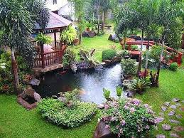 Water is effective in drawing wildlife to your backyard. Beautiful Backyard Fish Pond Landscaping Ideas 22 Decomg