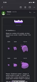 Violetstorm🌩Weather Gothicorn🦄 Vtuber على X: The end of an era. Btw  @Twitch your hot tubs and pools porn category is still up and going, you  might wanna take a look at all